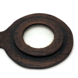 Hand-carved Wooden Magnifying Glass