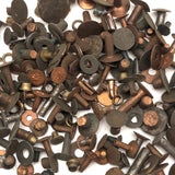Amos J. Blake's Lovely 1892 Copper Rivets Box (With Contents!)