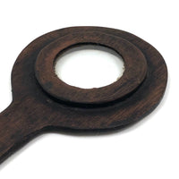 Hand-carved Wooden Magnifying Glass