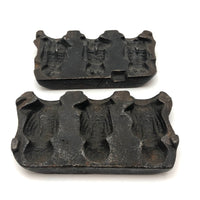 Early Cast Iron Candy Skeletons Mold!