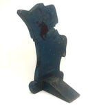 Scottie Dog Folk Art Doorstop in Nice Old Blue Paint