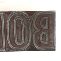 Large BONUS Printing Block