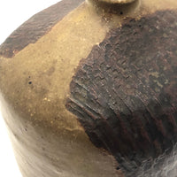 Marlis Schratter Mid-Century Stoneware Vase with Impressed Pattern
