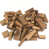 Great Big Antique Set of Wooden Building Blocks in Original Box (No Lid)