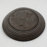 Mid-Century Scandanavian Pottery Plate with Circling Fish