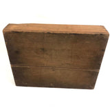 Great Big Antique Set of Wooden Building Blocks in Original Box (No Lid)