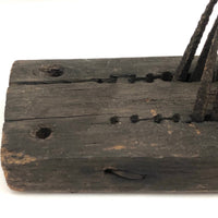Very Primitive Antique Flax Hetchel