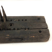 Very Primitive Antique Flax Hetchel
