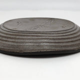 Mid-Century Scandanavian Pottery Plate with Circling Fish