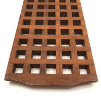 Jens Quistgaard for Dansk Mid-Century Teak Lattice Tray or Trivet