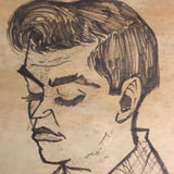 L'Acteur Du Maine Vintage Caricature