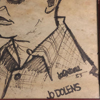 L'Acteur Du Maine Vintage Caricature