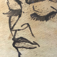 L'Acteur Du Maine Vintage Caricature