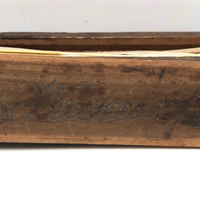 Excellent Extra Large Set of Victorian Bone Spillikins in Original Wooden Box