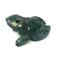 SOLD Fabulous Old Painted Concrete Yard Frog