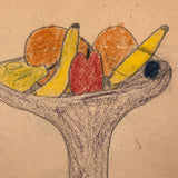 Fruit is Good For You, Old School Drawing by Richard Page Thurton