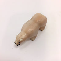 Inuit Hand-carved Polar Bear Figurine