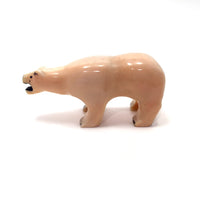 Inuit Hand-carved Polar Bear Figurine
