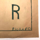 PLAY FAIR! Late 1920s School Drawing by Richard Page Thurston