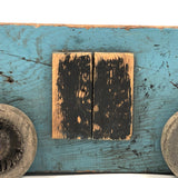 No Fuss, Perfect Blue Handmade Wooden Train Car
