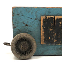 No Fuss, Perfect Blue Handmade Wooden Train Car