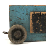 No Fuss, Perfect Blue Handmade Wooden Train Car