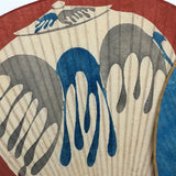 Pair of Vintage Mid-Century Japanese Fans