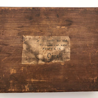 “Dead Insects for Study, No Commercial Value, Handle with Care” Box