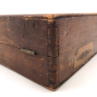 “Dead Insects for Study, No Commercial Value, Handle with Care” Box