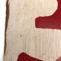 Double Sided Numbers 35 + 60 Hand-painted Sign
