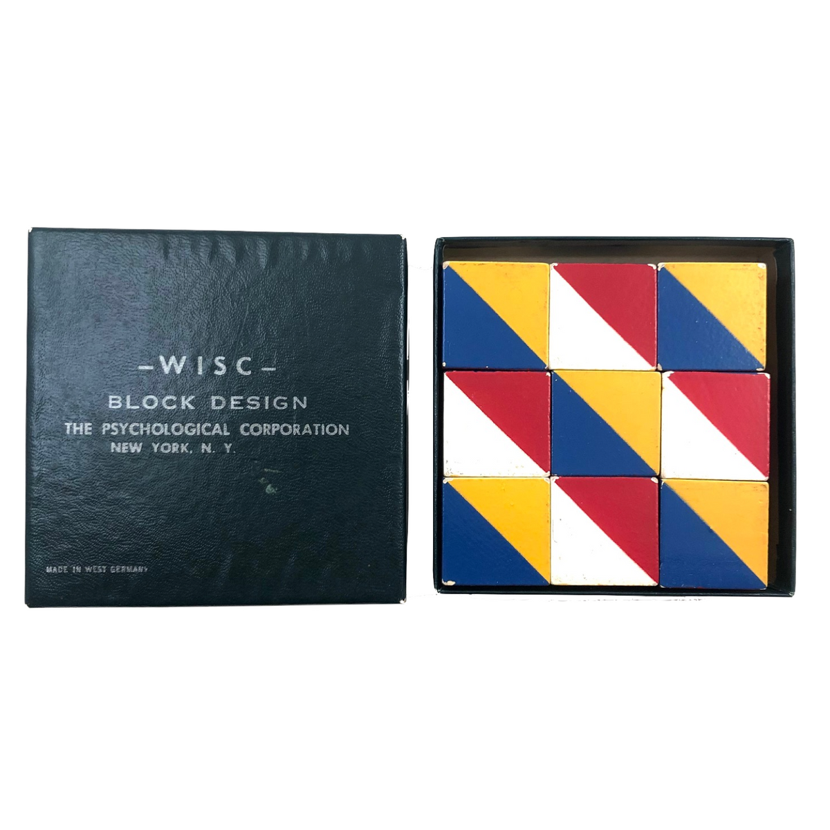 WISC 1949 Object Assembly Test Puzzle: Block Design Plus Test Problems ...