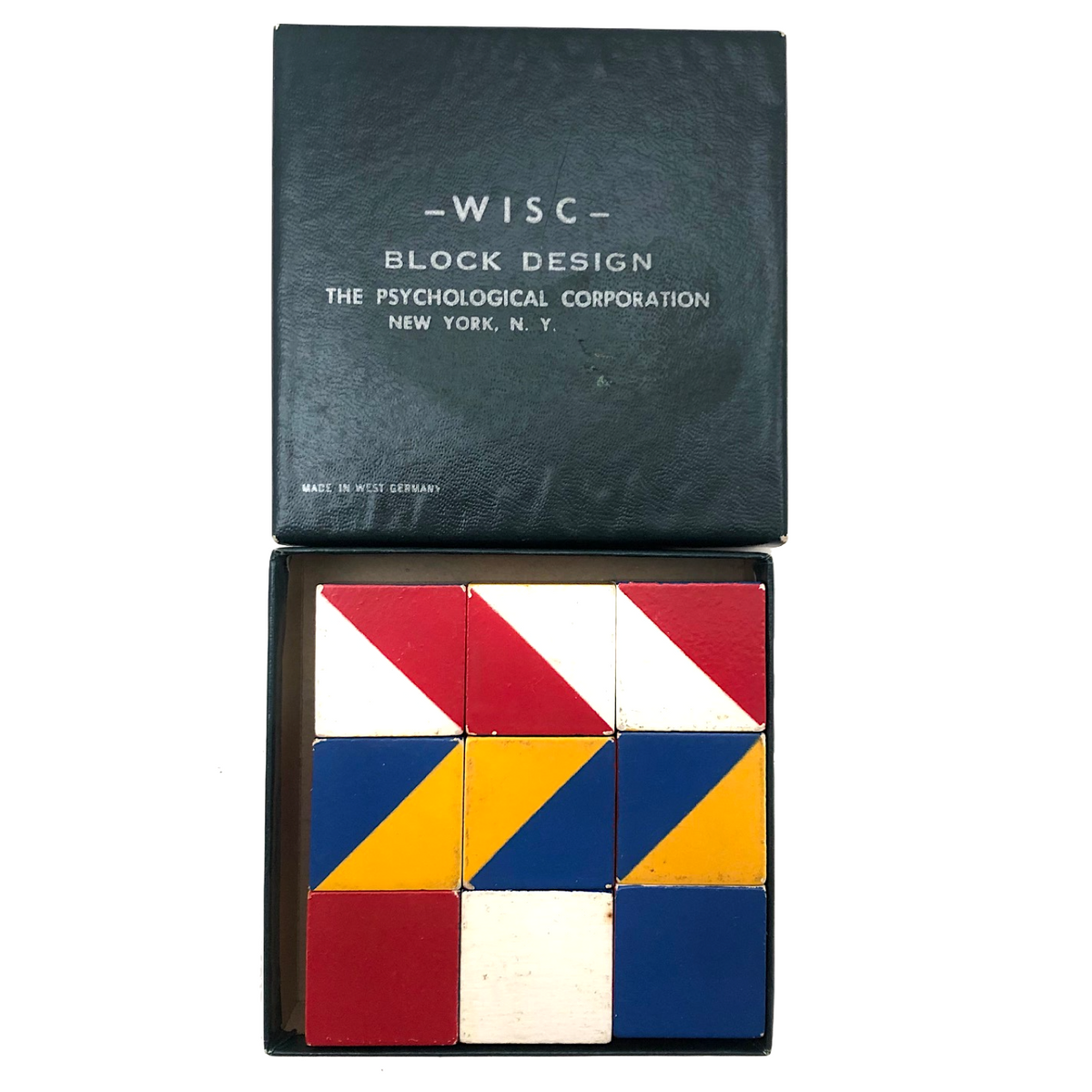WISC 1949 Object Assembly Test Puzzle: Block Design Plus Test Problems ...