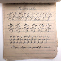 Richard Thurston's 1929 Penmanship Practice