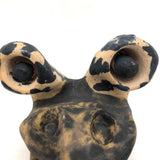 Curious Hand-built Clay Frog (or Mickey?) Head