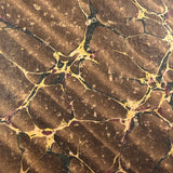 Rare BLANK Antique Notebook with Hand-marbled Paper Covers