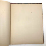 Rare BLANK Antique Notebook with Hand-marbled Paper Covers