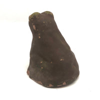 Happy Hand-sculpted Clay Frog