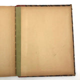 Rare BLANK Antique Notebook with Hand-marbled Paper Covers