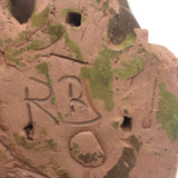 Happy Hand-sculpted Clay Frog