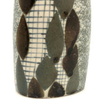 Elegant Porcelain Vase with Hand-painted Double-Sided Abstract Design