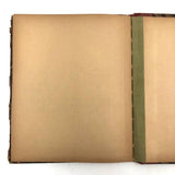 Rare BLANK Antique Notebook with Hand-marbled Paper Covers