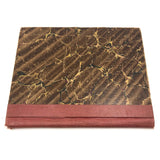 Rare BLANK Antique Notebook with Hand-marbled Paper Covers