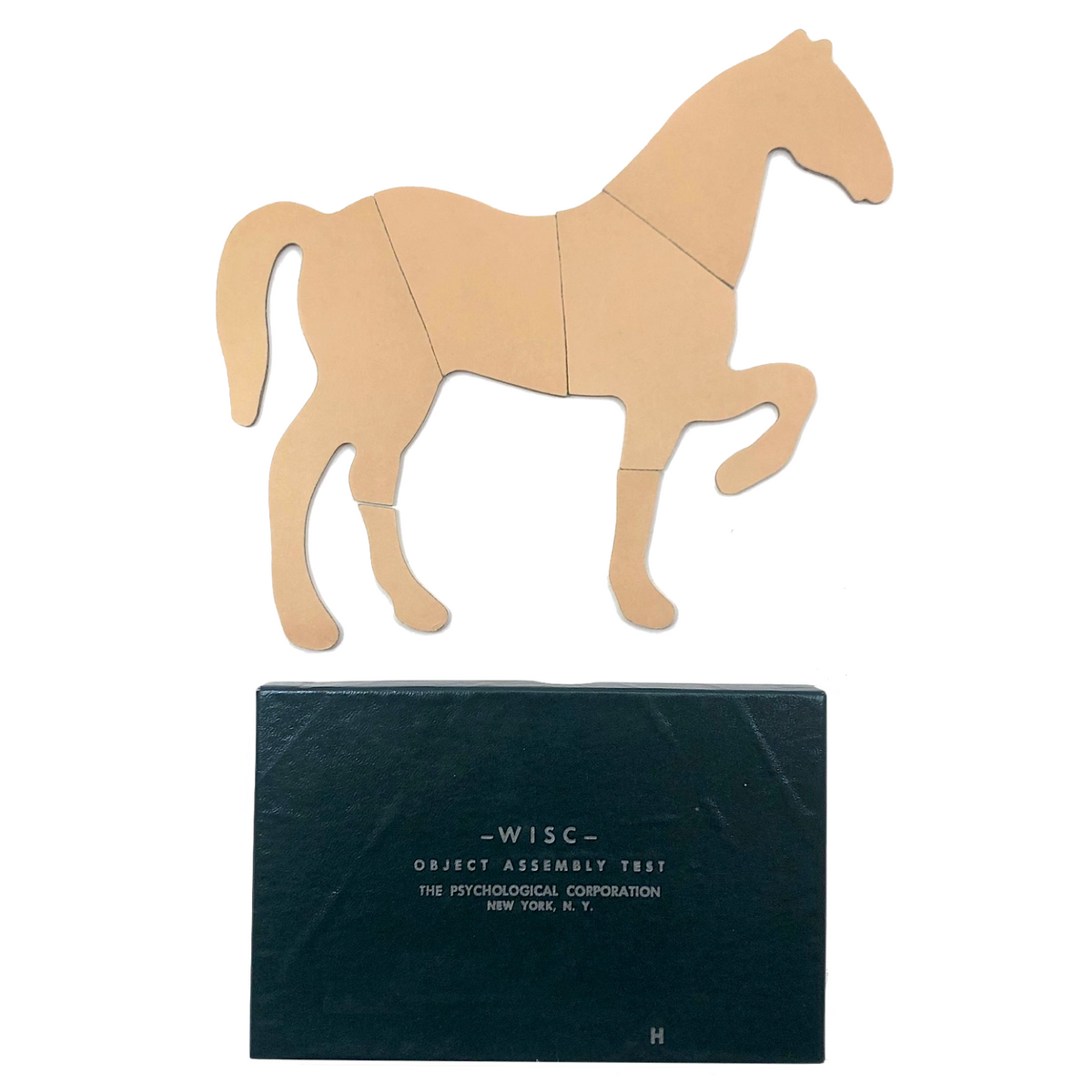 WISC 1949 Object Assembly Test Puzzle Horse Critical EYE Finds Wisc 1949 object assembly test puzzle horse critical eye finds