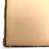 Rare BLANK Antique Notebook with Hand-marbled Paper Covers