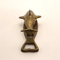Brass Dolphin-Shaped Clip Plus Bottle Opener!