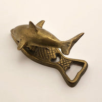 Brass Dolphin-Shaped Clip Plus Bottle Opener!