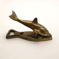 Brass Dolphin-Shaped Clip Plus Bottle Opener!