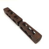 Beautiful Old Interlocking Balls in Cage Carved Walnut Whimsy