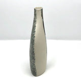 Elegant Porcelain Vase with Hand-painted Double-Sided Abstract Design