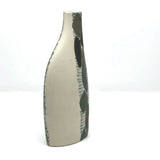 Elegant Porcelain Vase with Hand-painted Double-Sided Abstract Design